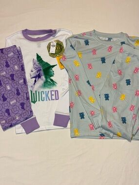 Wicked & Teddy Bear Kids Pajama Set (Bundle Set)